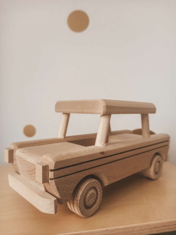 Wooden car