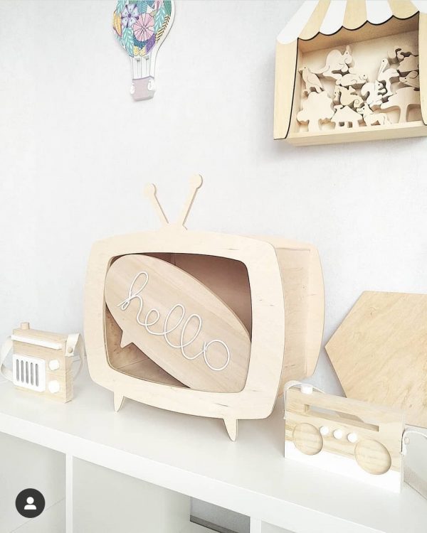 Wooden TV