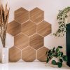 Oak hexagons M