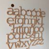 Wooden alphabet