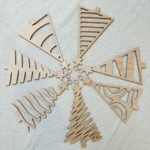 Alternative view of 8 choineczek ze sklejki