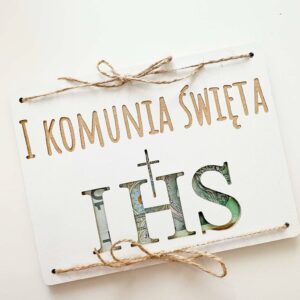 Box na gotówkę na komunię