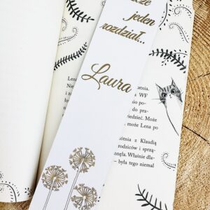 Zakładka do książki z imieniem
