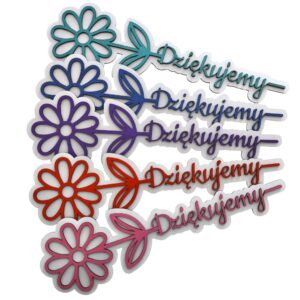 Kwiatek podziękowanie