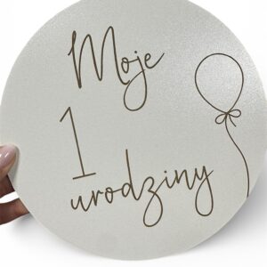 Tabliczka Moje 1 urodziny