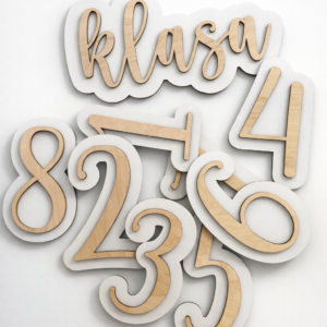 Klasa 1-8 tabliczki